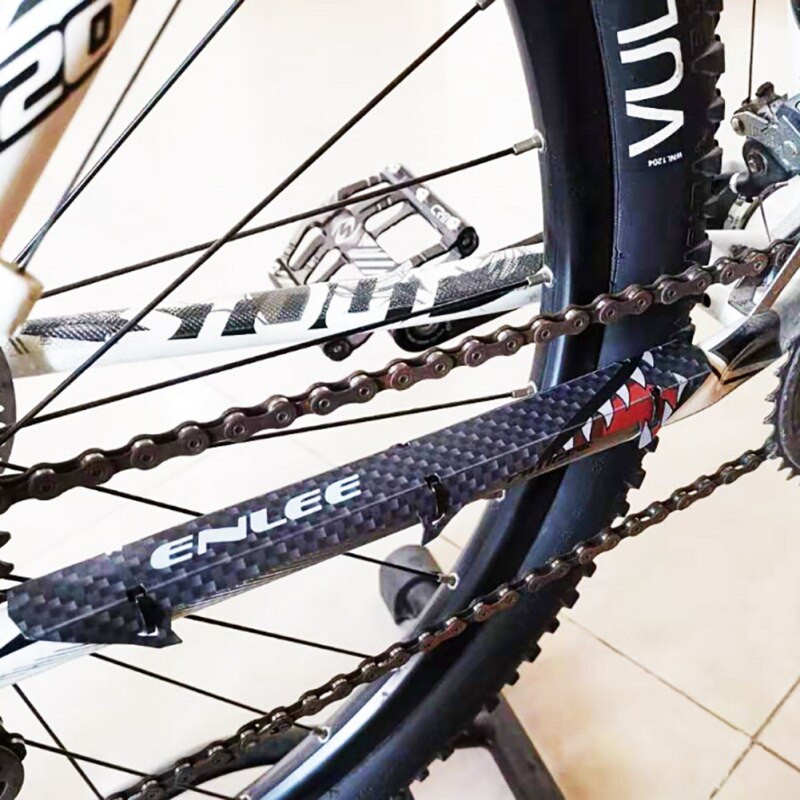 Czarny PP ultra lekki wioślarz górski rama rowerowa ochraniacz rowerów ochrona ramy łańcuch rowerowy pokrywa łańcucha widelec tylny osłona