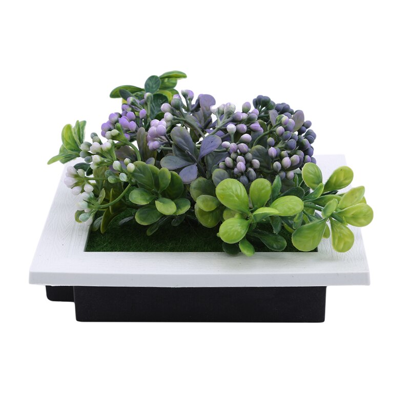 Removable Artificial Flower Plant Frame Exquisite Small Fresh Diy Wall Decor Frames 3D Wall Sticker Frame for Room Decoration