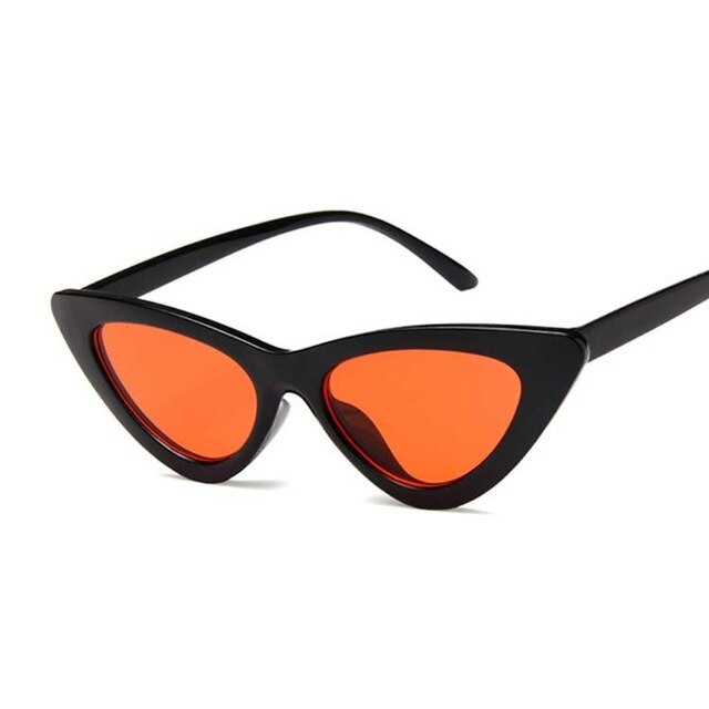 Gafas de sol Retro con ojo de gato para motocicleta, lentes de varios estilos para bicicleta, para exteriores, bicicleta de montaña deportiva, ciclismo: Black Red