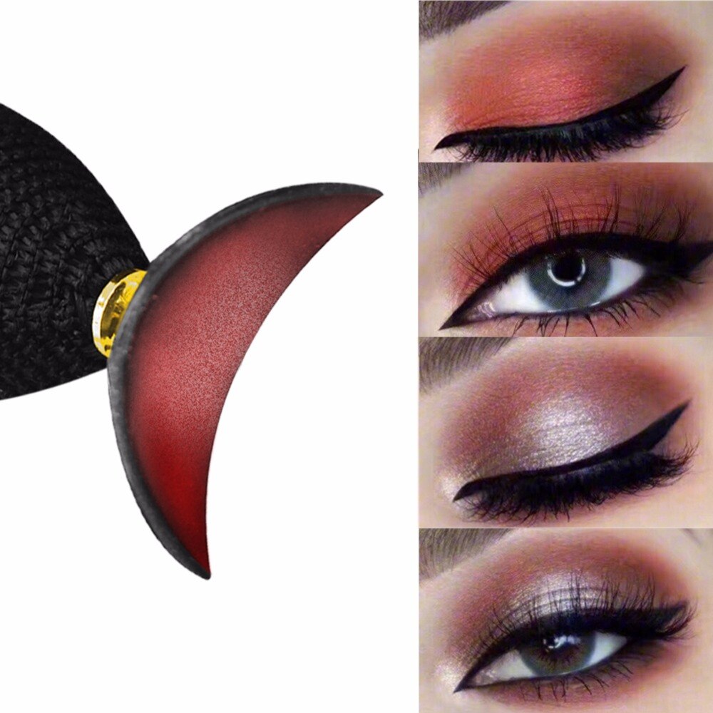 Silicon Eye Shadow Stamp Crease Eyeshadow Stamp Glittering Lazy Applicator Makeup Tool