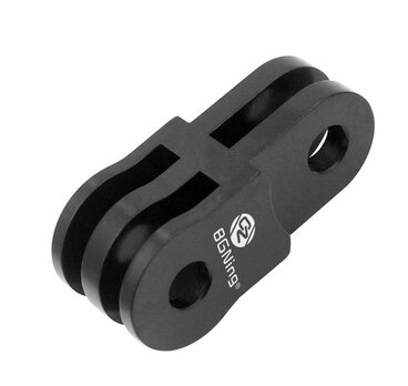 BGNing CNC Tripod Mount Extension Connector for 3-way Pivot Arm for Gopro Hero 6 5 4 /SJ4000 Xiaoyi Action Camera Adapter: BGNing Logo 