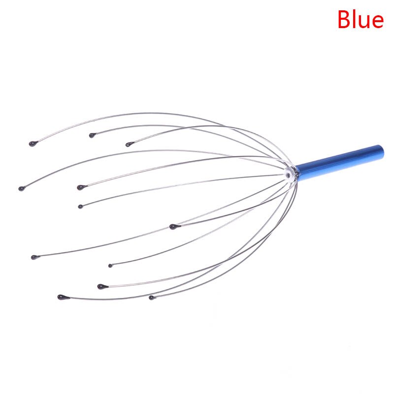 1pc Head Massager Hand Held Scalp Head Massager: BL