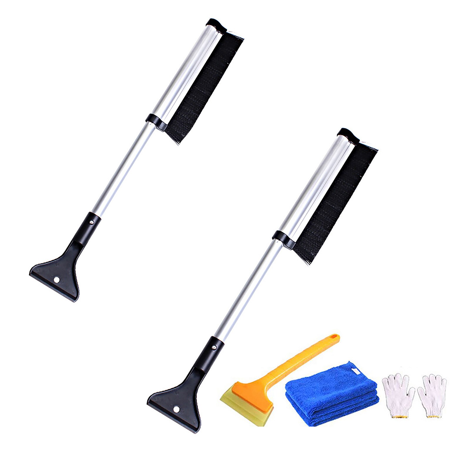 Sneeuwschuiver auto sneeuwschuiver sneeuwborstel winter ijskrabber ijskrabber voor de winter dubbel gebruik schep auto sneeuw- en ijsverwijderaar