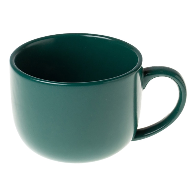 Keramische Nordic Ontbijt Cup Creatieve Havermout Melk Cup Grote Capaciteit Microwavable Grote Buik Mok Drinkware Huishoudelijke