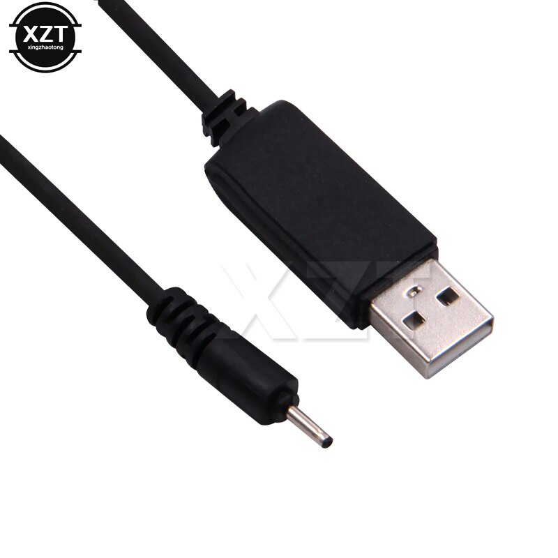 2 stk 2.5mm 5v 2a ac til dc usb strømforsyningskabel adapter nettbrettlader jack dekkkabel