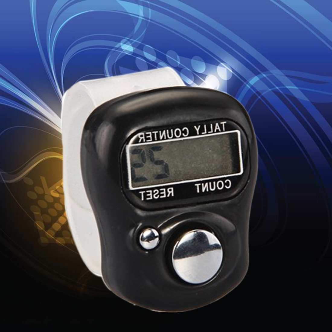 Mini Stitch Marker And Row Finger Counter LCD Electronic Digital Tally Counter For Sewing Knitting weave Tool