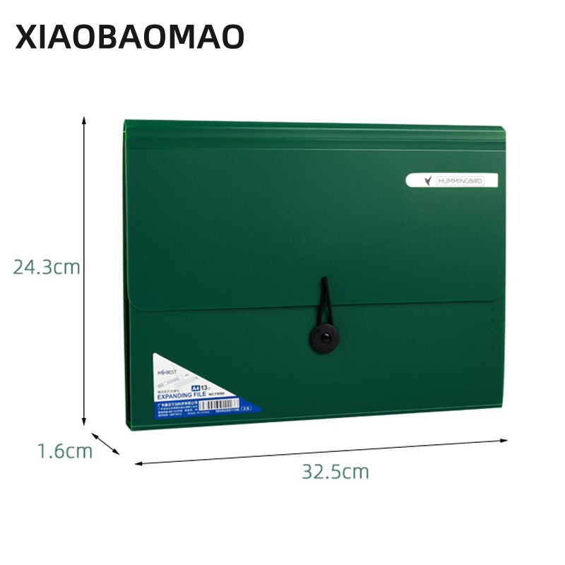 13 layers Expanding Files Folder A4 Paper Size File Organizer Multi-Layer Classification Folder Students Office Supplies