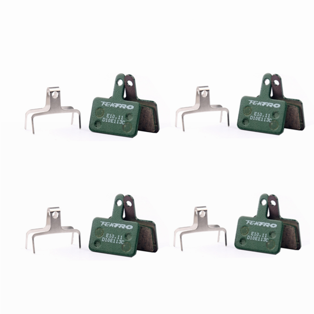 Pastillas de freno de disco TEKTRO E10.11 de cerámica metálica para freno de disco Auriga Orion Draco WS Aquila HD-M500 HD-M500 HD-M520 MD-M280: Gris claro