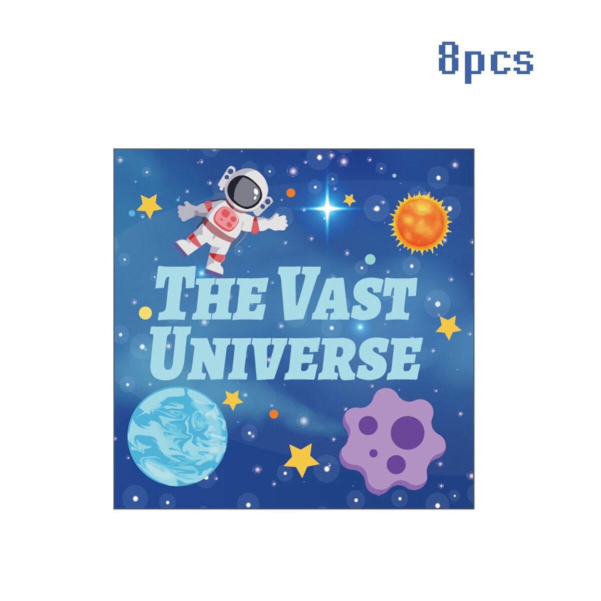 Astronauts Planets Party Photobooth Props Planetary Solar System Party Boy Blue Starry Sky 1st Birthday Party The Vast Universe: Mint Green