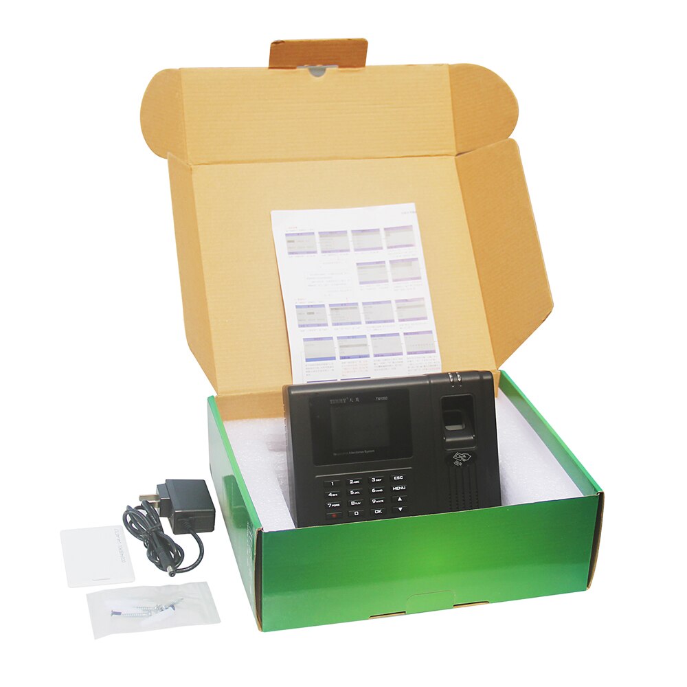 2.4 inch color screen 1000 fingerprint support USB communication fingerprint attendance system Fingerprint Scanner Device Biome