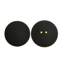 Squash Ball Two-Yellow Dots Low Speed Sports Rubber Balls Training Competition Squash Ball Player Training Tool