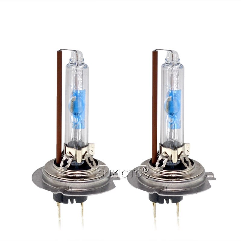 SUKIOTO-Kit de conversión de Xenón HID H7, 55W, enchufar y usar, AC, balasto Delgado, 55W, 5500K, H11, 9005, 9012