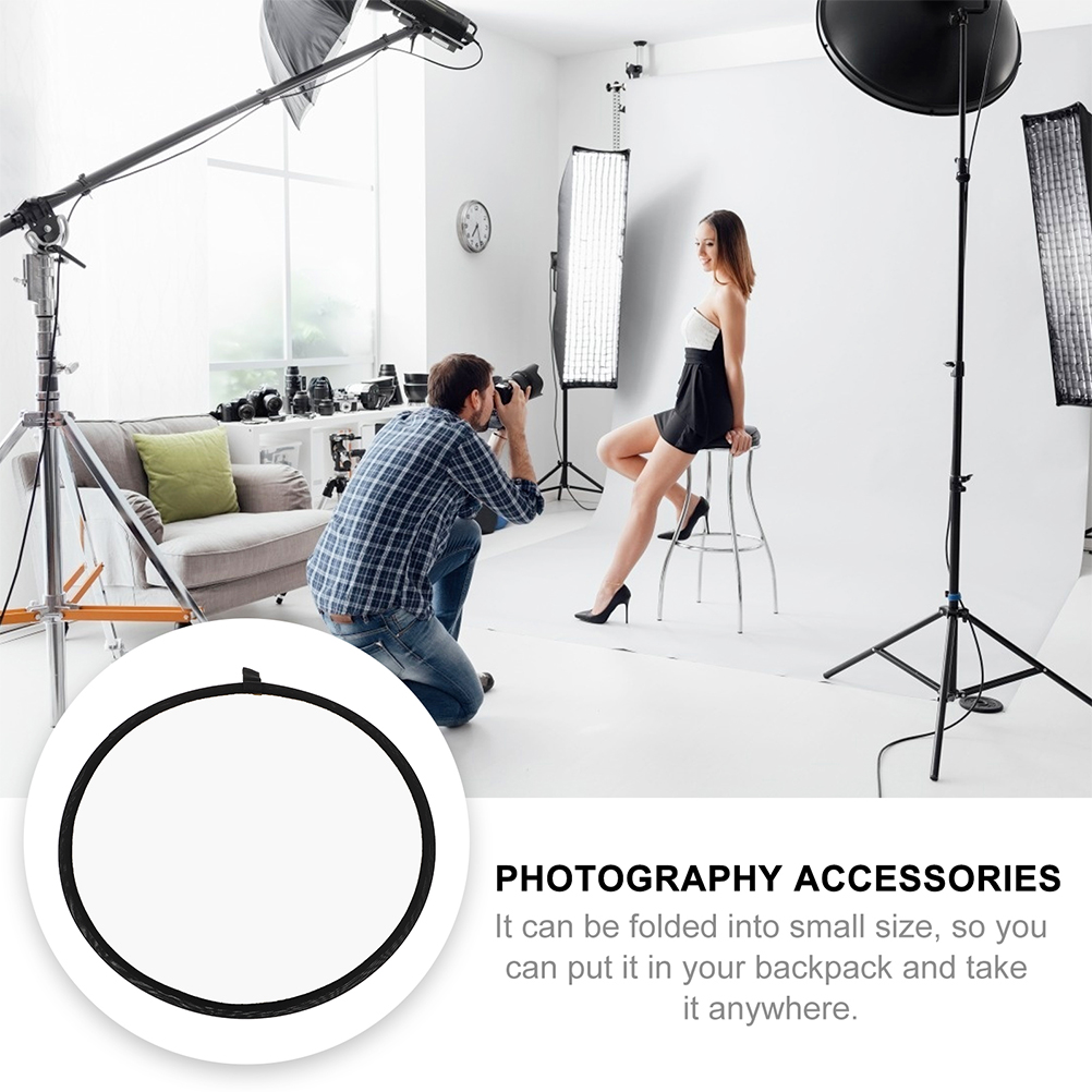 Draagbare Fotografie Reflector 2 In 1 Photo Light Grandado