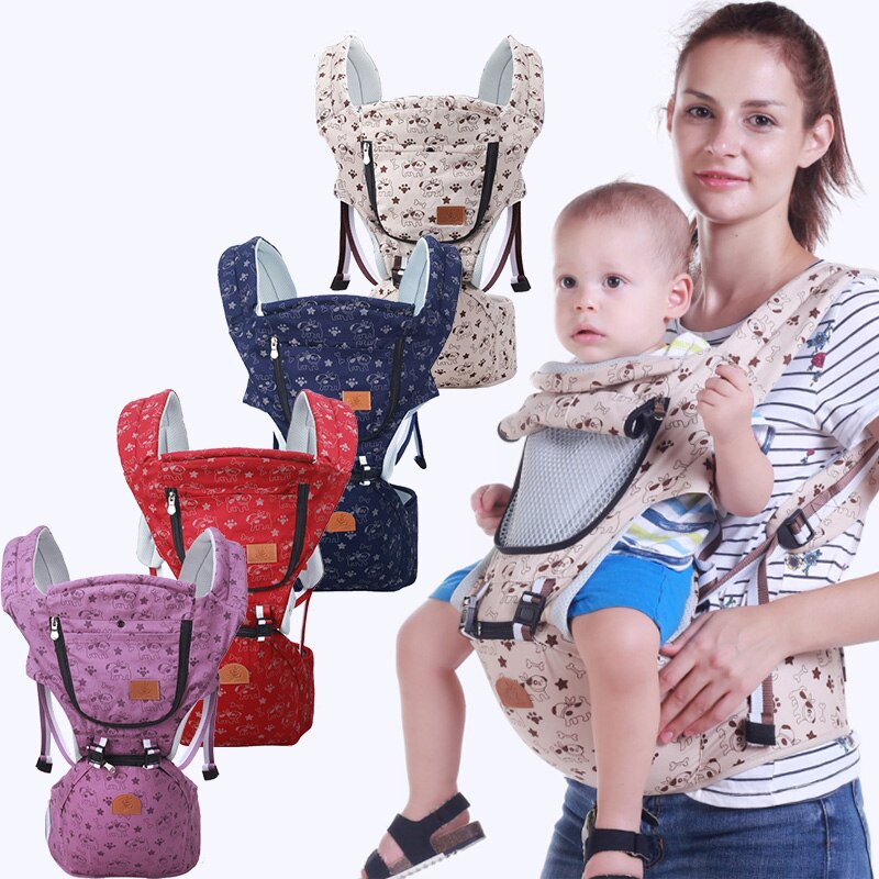 Ergonomische Draagzak Baby Baby Heupdrager Carrier Voorkant Ergonomische Kangoeroe Draagdoek draagdoek voor Baby Reizen