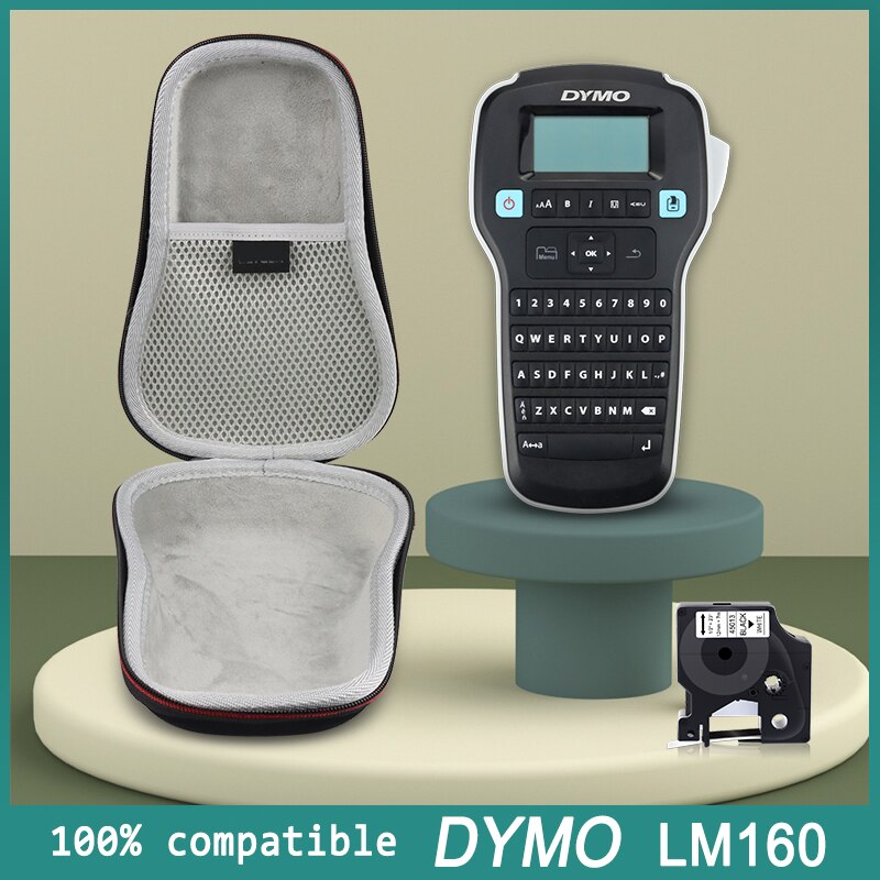 Przenośna drukarka do etykiet skrzynka dla Dymo LabelManager 160 280 drukarka etykiet COLORPOP EVA Box LM160 torba ochronna torba 45013 taśma