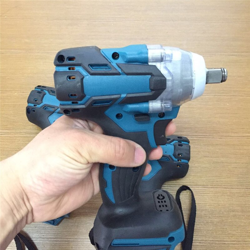 18V Brushless Electric Wrench Impact Socket 520Nm Hand Drill Installation 1/2 Socket Wrench Power Tool For 18V Makita Battery