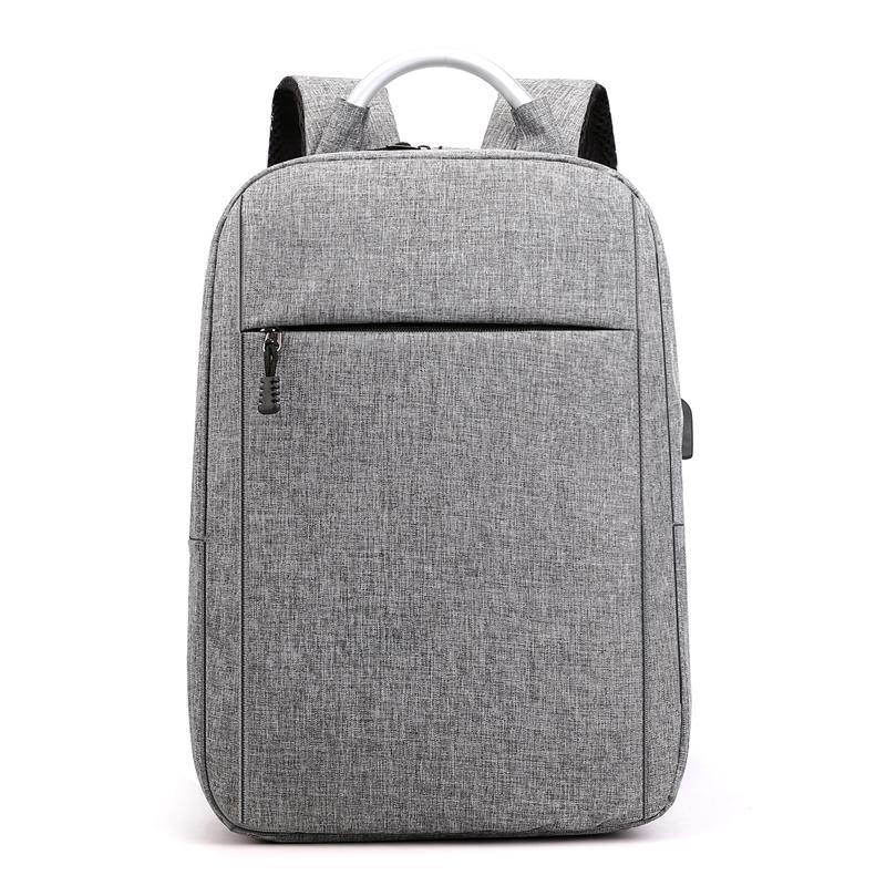 Rugzak 15.6 Inch Laptop Usb Mannelijke Leisure Rugzak Vrouwen Schooltas Anti Diefstal Mannen Rugzak Reizen Daypacks Mochila: Gray