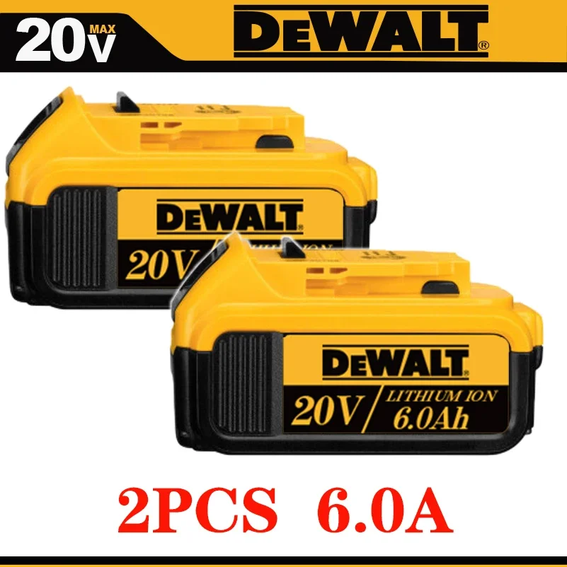 100% DEWALT originele 18V, 6.0AH, DCB115, DCB118 acculader, snel opladen, lithiumbatterij, gereedschapsbatterij: Donkergrijs