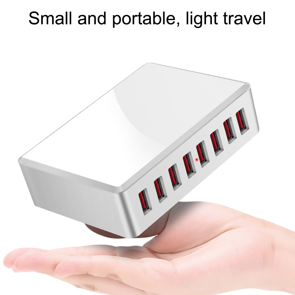 Quick Charge 3.0 Smart Usb Type C Lader Station Led Display Snel Opladen Telefoon Tablet Usb Charger Voor Iphone Samsung adapter