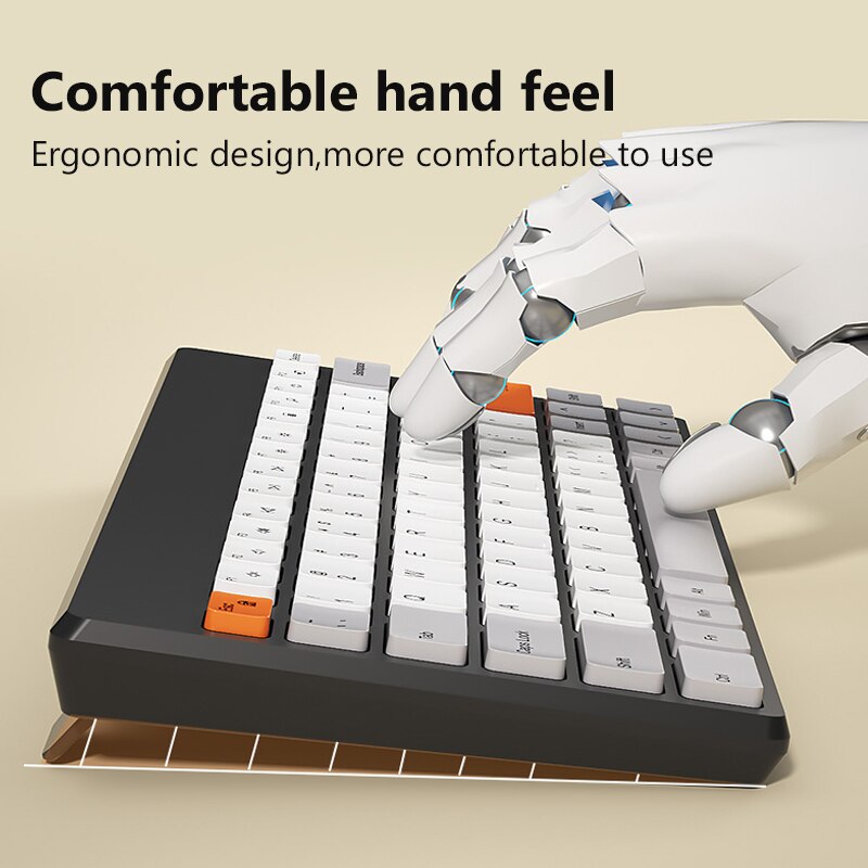 Slient Wireless Keyboard Mouse Combo Ergonomic Portable Gaming Keyboard Mouse Set For Macbook Laptop PC Gamer Computer Keyboard