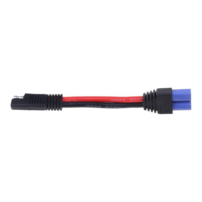 10 AWG SAE To EC5 Male Plug Connector To SAE Power Automotive Adapter Cable Wire: Default Title