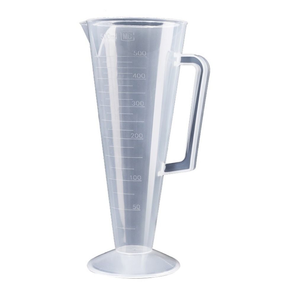 Misurino per liquidi in PP 25/50/100/250/500ml Tazza ondulata in plastica trasparente Forniture da cucina di grande capacità