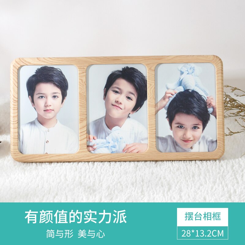 Marcos de fotos clásicos para cuadros, decoración moderna tradicional china, rectangular, BD50FF: 5Inch