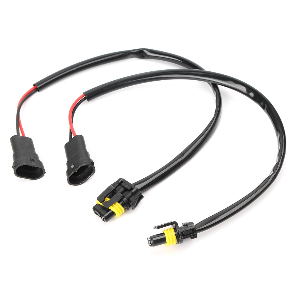 2x H11 H8 Socket 9006 Auto Conversie Harness Adapter Kabel Voor Koplamp Koplamp Universele