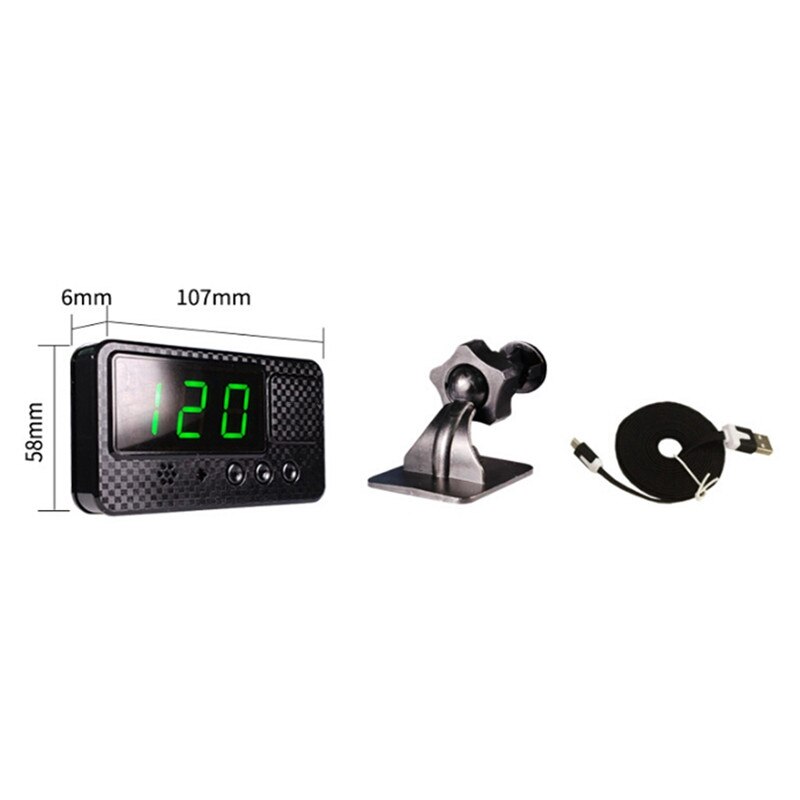 Universaali gps hud -nopeusmittari pää ylös -näyttö auton nopeusnäyttö ylinopeushälytysrannekkeen pidikkeellä usb mph km/h kaikille ajoneuvoille