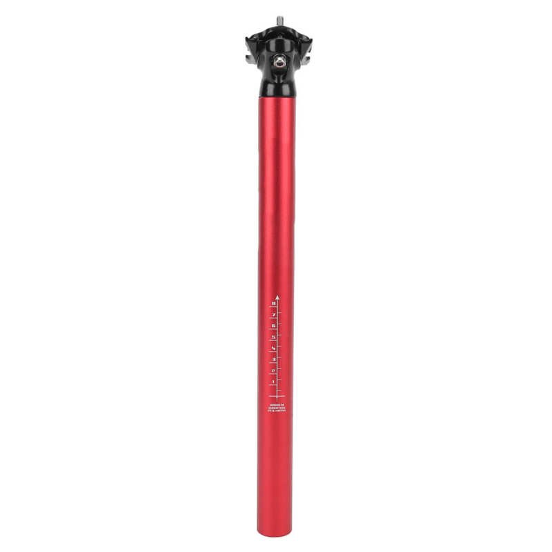 Fiets Zadelpen 27.2/30.9/31.6Mm Mountainbike Zadelpen Fiets Verstelbare Aluminium Zadel Post 400Mm zitbuis: 31.6mm Red