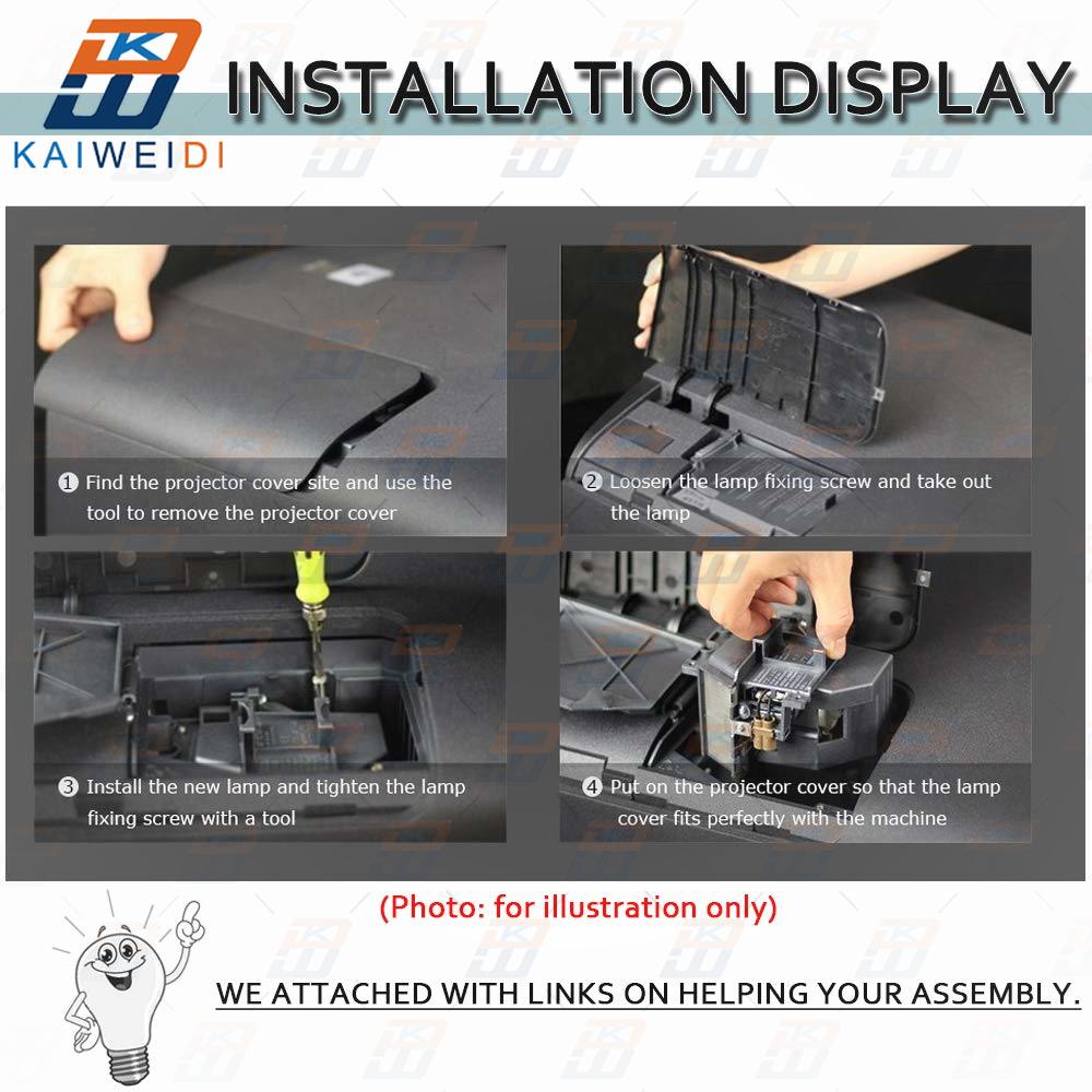Lámpara de repuesto TLPLV6 de con carcasa para Toshiba TDP S8/ TDP T8/ TDP T9/ TDP-T9U proyectores