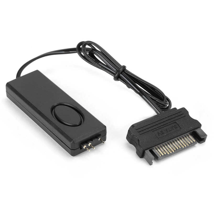 RF remote control PC fan light control RF remote control fan light controller with 5V Symphony ARGB pin for panels air-cooled: Default Title