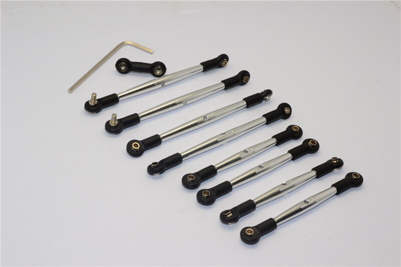 Alluminio Regolabile cravatta asta per 1/16 Traxxasparts mini E-REVO mini vertice