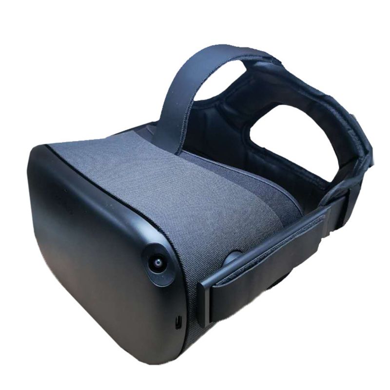 Almofada de espuma de cinta de cabeça antiderrapante para oculus quest vr capacete fone de ouvido almofada de cabeça acessórios de fixação