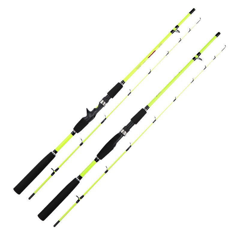1.6m1.8m Spinning Fishing Rod Lure Wt:7-30g Carbon Fiber Ultralight Spinning Rods 2section Fast Action Lure Casting Fishing Pole