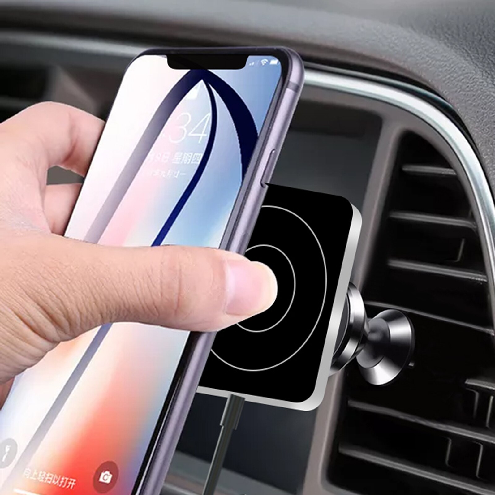 15w Wireless Charger Mobile Phone Charger For iPhone 12 Magnetic USB-C Interface Fast Wireless Charging