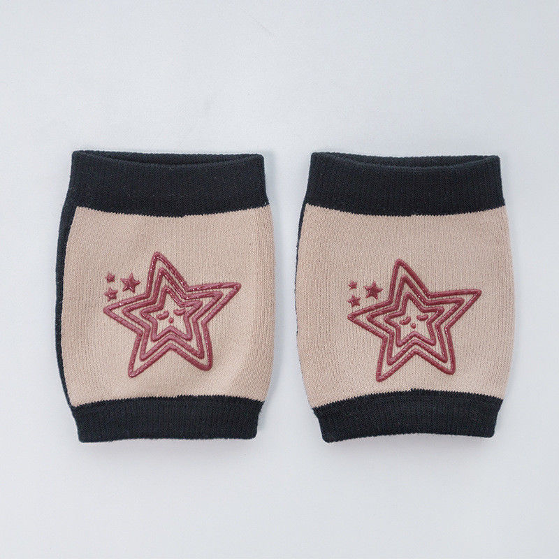 Neue Winter Baumwolle Bein Warme Baby Krabbeln Knie Pads Sicherheit Anti-Unterhose gehen Bein Ellenbogen Schutz: khaki