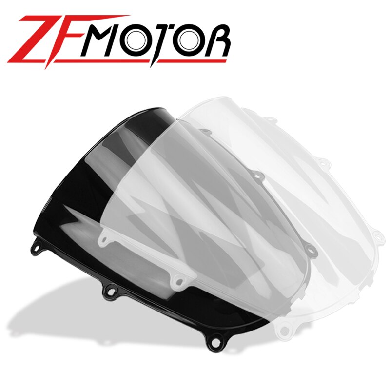 Mallille honda cbr 600rr f5 05-06 moottoripyörän tuulilasin tuulilasi cbr 600 rr cbr 600 rr cbr 600rr 2005 2006 05 06 musta valkoinen kirkas