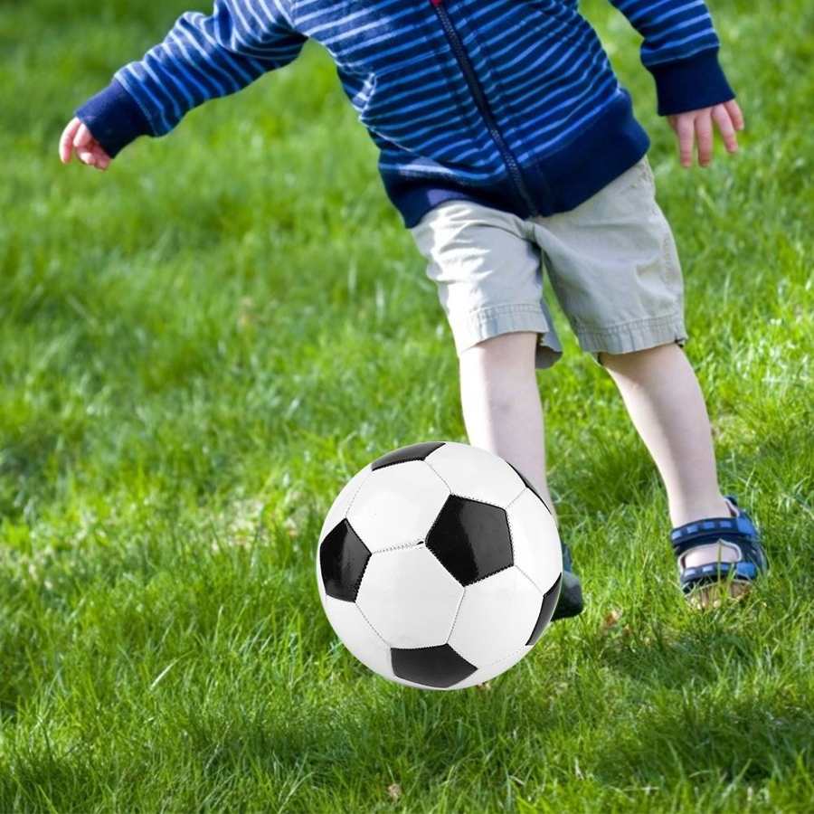 Outdoor Size 5 Football Black White Football Soccer Balls Student Team Soccer Ball Training Children Match PU Team Sports