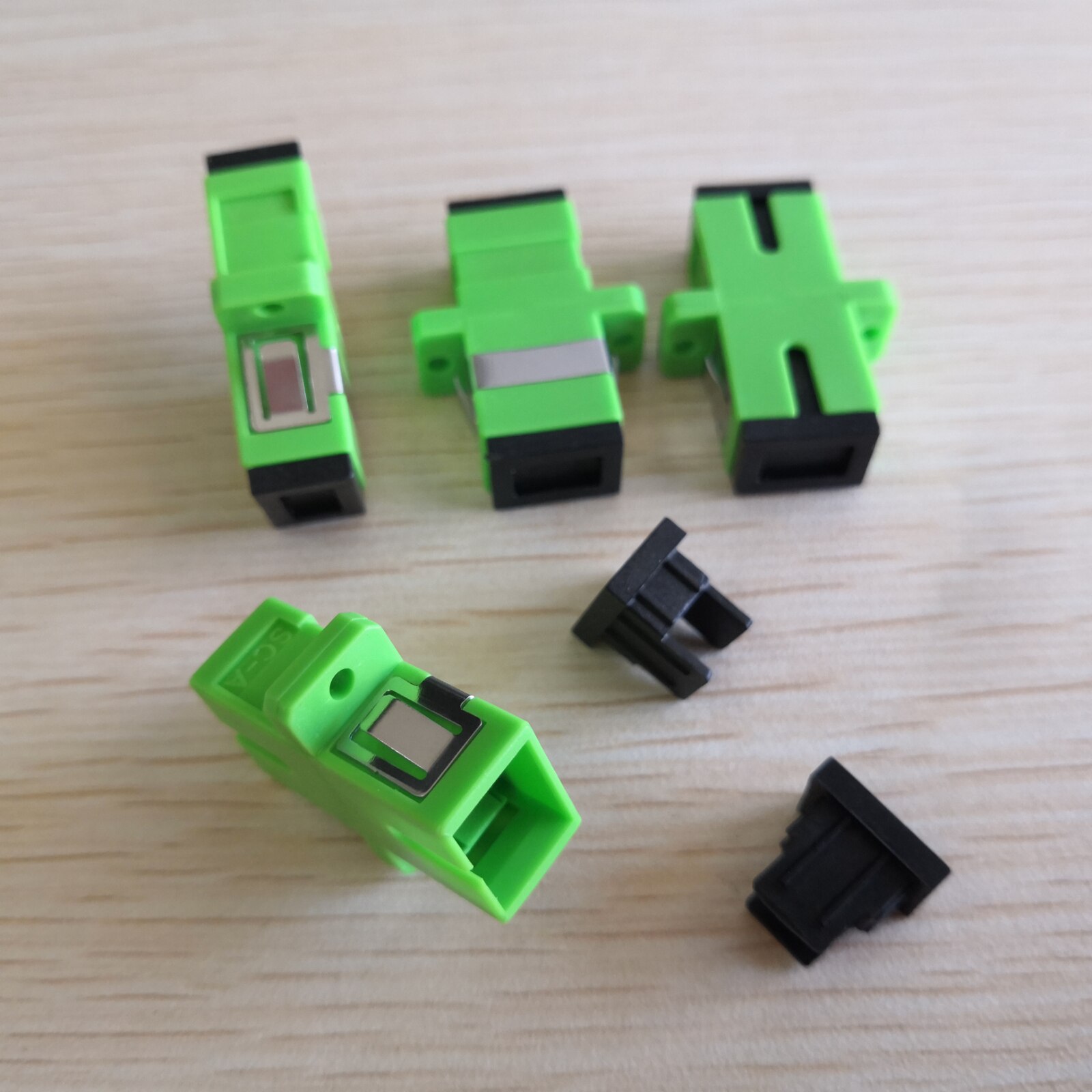 Adaptateur de Fiber optique monomode SC APC Simple... – Grandado