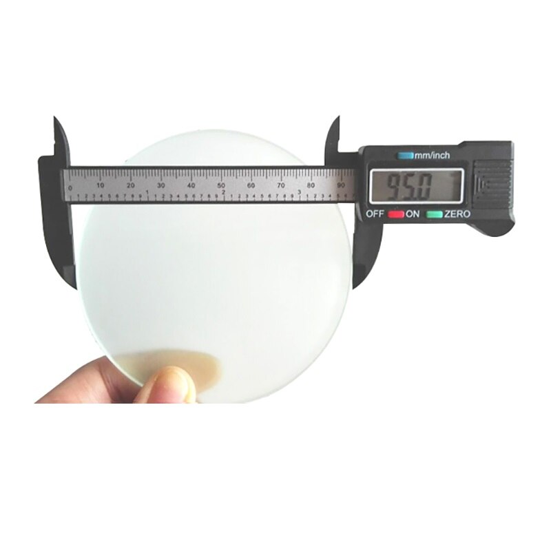 Microscopio estéreo de escenario de trabajo, tablero translúcido esmerilado, placa redonda de espécimen, diámetro de 55mm, 85mm, 90mm, 95mm, 100m