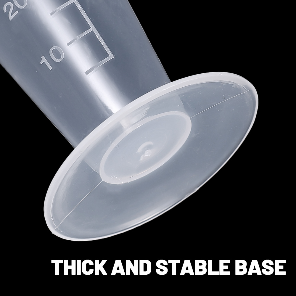 100/50ML Triangular Measuring Cup with Scale Transparent Plastic Graduated Cylinder Pour Spout Liquid Container Kitchen Bar Tool