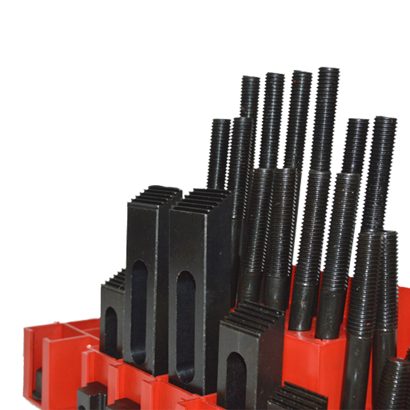 Metal Milling Machine Clamping Accessories Set M12 58PCS Mill Clamp Kit Vice Clamping Tool Universal Fixture Set