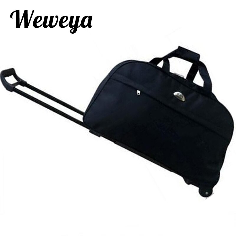 Weweya Waterproof Rolling Luggage Bag Thick Style Rolling Suitcase Trolley Luggage Women&amp;Men Travel Bags Suitcase With Wheel: 03