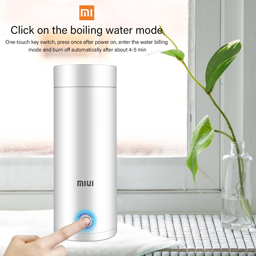 XIAOMI Portable Electric Kettle Thermal Cup Coffee Travel Water Boiler Temperature Control Smart Water Kettle Cup