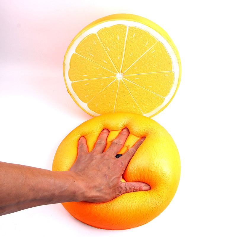 Super Jumbo Squishy Half Citroen Watermeloen Fruit Geurende Langzaam Stijgende Kids Speelgoed