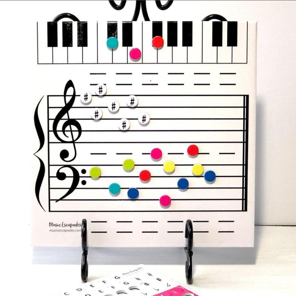 Magnetic Dry-Erase Board Note Reading Borad for Music Lessons Piano Teacher Music Classroom Music Teacher Teaching Music