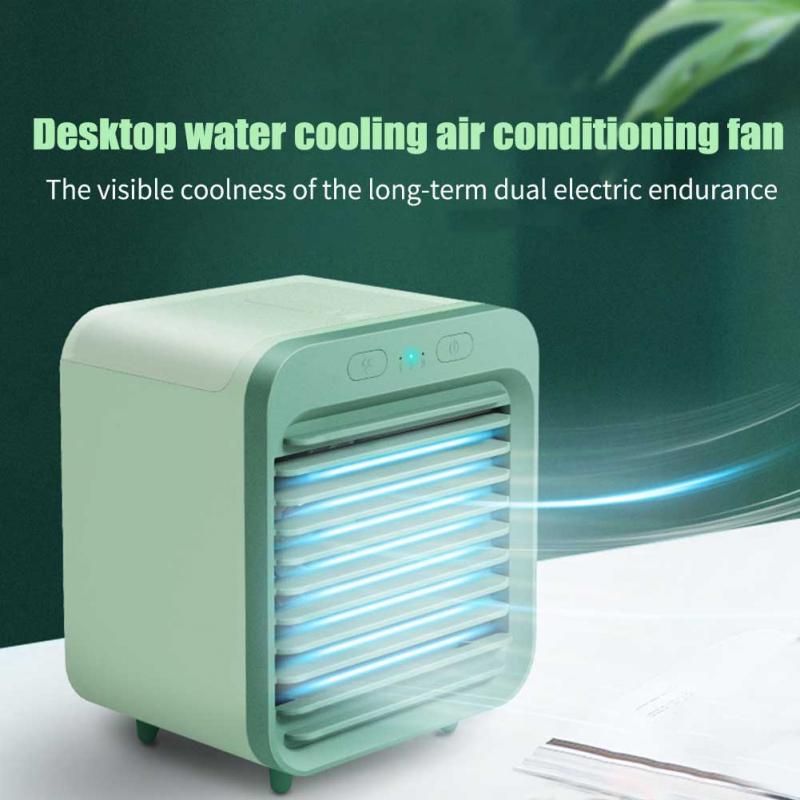 Mini Portable Air Conditioner Multi-function Humidifier Purifier USB Desktop Air Cooler Fan Arctic Air with Water Tank Home 5V