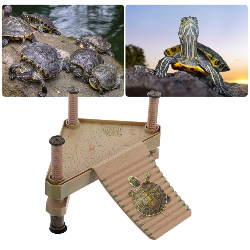 Turtle Bask Platform Tortoise Climbing Terrace Platform Landscape Ornament