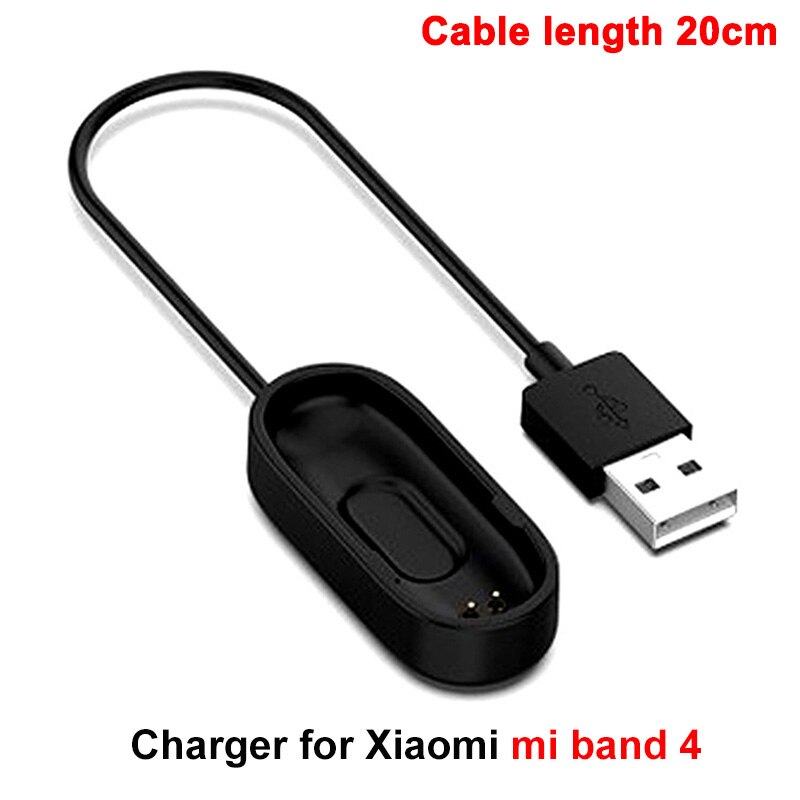 USB fast Charging Cable Charger For Xiaomi Mi Band 6 5 4 Cable Data Dock For MiBand 2 3 4 5 Charge OTG Adapter Station Portable: 4 20CM-Miband 4
